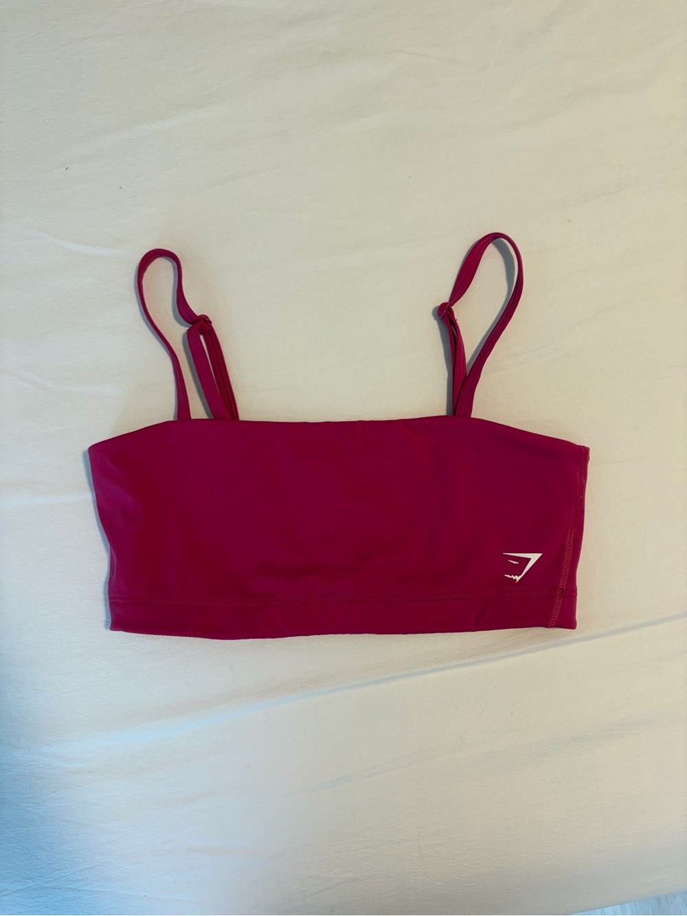 Gymshark Magenta Strappy Crop Top & Joggers Set - Picture 2 of 8